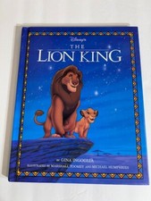 Disney's the Lion King Hardcover By Gina Ingoglia Simba Mufasa Scar Nala