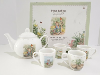 pottery barn childrens tea set