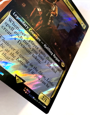 MTG Lotho Corrupt Shirriff (Extended Art Surge Foil) Lord Of The