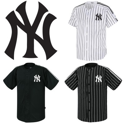 black ny baseball jersey