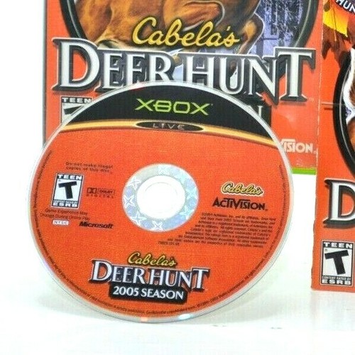 Cabela's Deer Hunt: 2005 Season (Microsoft Xbox, 2004) Complete CIB - Picture 2 of 3