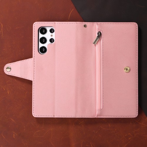 For Samsung Galaxy A21s A31 A33 A72 A73 5G Zipper Leather Card Wallet Case Cover - Picture 45 of 76