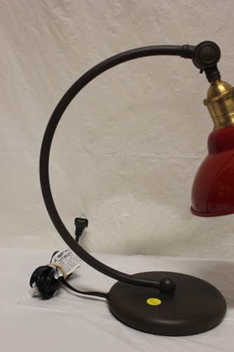 Pottery Barn Art Deco Adjustable Task Desk Table Lamp Metal Shade 3903288 D3 - Picture 3 of 24