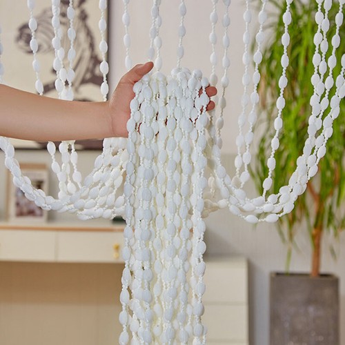 1×2M Polyester Bead Curtain Doorway String Porch Curtain Beaded Curtain Bedroom - Picture 17 of 24