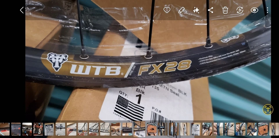 Juego completo de llantas Wheel Master 73186 marca WTB FX28 26x1,5 ¡Ver fotos!! Foto 2 de 4