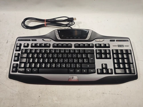Logitech G15 Gaming Tastatur Keyboard Deutsch QWERTZ Schwarz Y-UW92 gebraucht