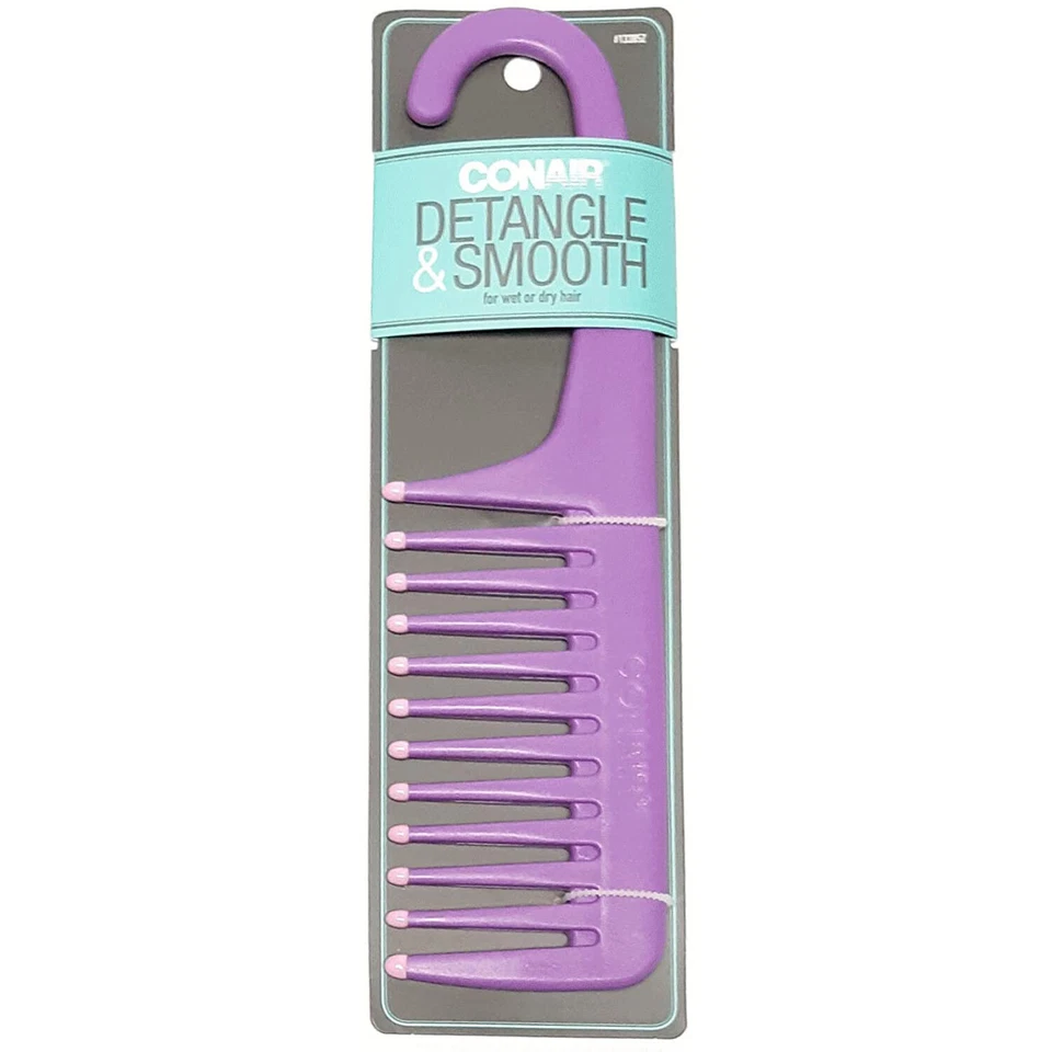 Conair Detangle and Smooth Shower Comb, 1-Count (Colors May Vary) - Image 3 of 3