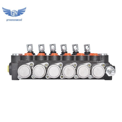 6-Spool 13GPM Hydraulic Directional Control Valve – 3600 PSI Monoblock Valve - Picture 7 of 10
