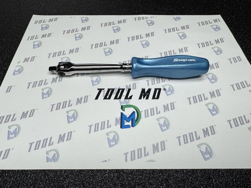 Snap-on Tools USA PEARL BLUE 1/4" Drive 6" Length Hard Grip Breaker Bar TMH10 - Bild 1 von 16