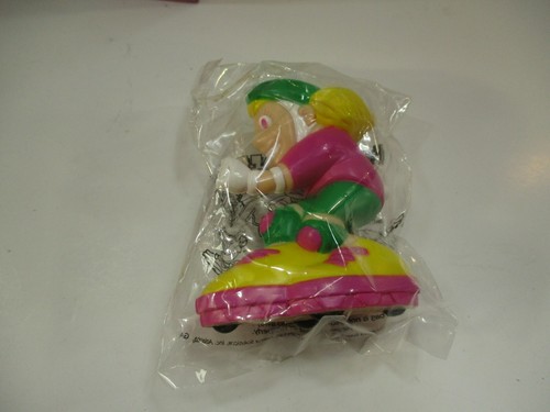 1996 Radriders Toy Kids Meal Rollerblader Toy Original Hardees Bag - Picture 5 of 5