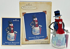 Hallmark Keepsake Skylar A. Woolscarf Snowtop Lodge Christmas Ornament 2005 U111