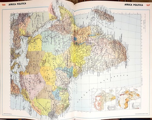 La Terra. Grande Atlante geografico, economico, storico, Ed. De Agostini, 1966 - Foto 2 di 5