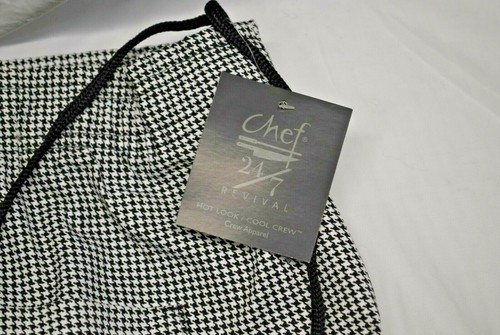Neu Chef 24/7 Revival Herren 3XL schwarz-weiß karierte Hose - Bild 4 von 6