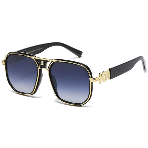 Gafas de sol de calidad de diseñador de moda grandes de lujo 2025 tendencia hip hop cuadradas UV/B - Imagen 9 de 12