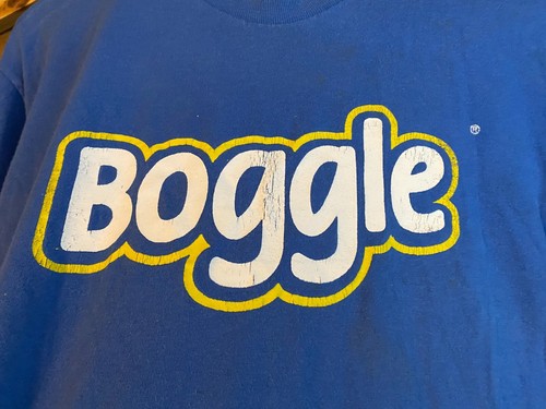 Boggle T-Shirt Youth XL Kids Boys Game Hanes Heavyweight Cotton Tee - Picture 3 of 7