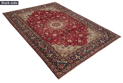 Najafabad Tissé à la Main Tapis de Perse 362x261 cm-Orient, Tapis, Tapis ,Rouge - Picture 3 of 14