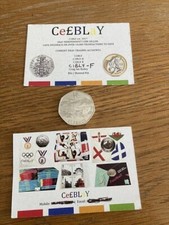 STUNNING NO TONING UNC 2012 LONDON OLYMPIC SPORTS 2011 AQUATICS 50p COIN.