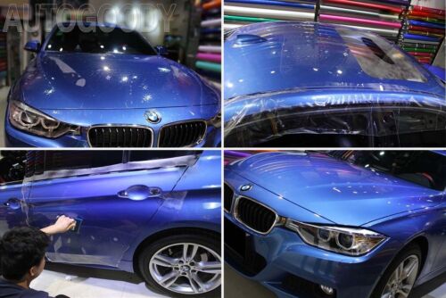 72"x60" Clear Bra Paint Protection Vinyl Film Wrap Transparent Car Paint Shield - Picture 3 of 10