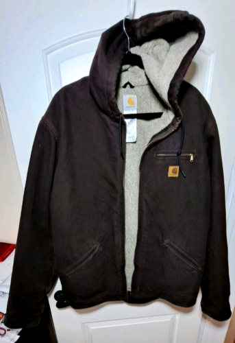 Carhartt Jacket Brown RN#14806 /J141 DKB Size - XL Tall