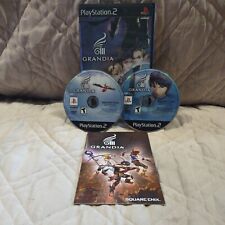 Grandia III PS2 (Sony PlayStation 2, 2006) Complete w/ Manual Tested NICE!