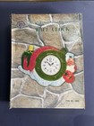 New Hand Painted Ceramic Lobster QUARTZ WALL CLOCK United B International GA20