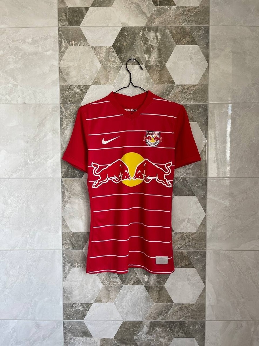 Red Bull Salzburg 2021 2022 Home Football Jersey Soccer Shirt Nike
