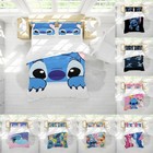 3D Cartoon Anime Stitch Series Digital Printing Duvet Cover Pillowcase Bedding