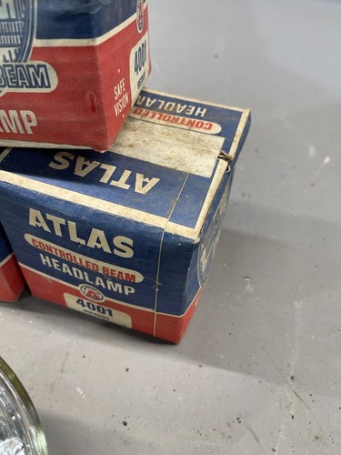 Atlas 4001 Bulb 12 volt Controlled Beam Headlamp Safe Vision Bulb Chevy Ford 12V - Picture 3 of 7
