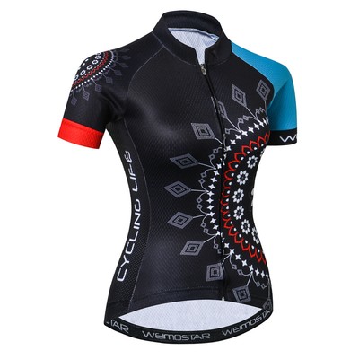 Women/'s Cycling Jersey Clothing Bicycle Sportswear Short Sleeve Bike Shirt F33