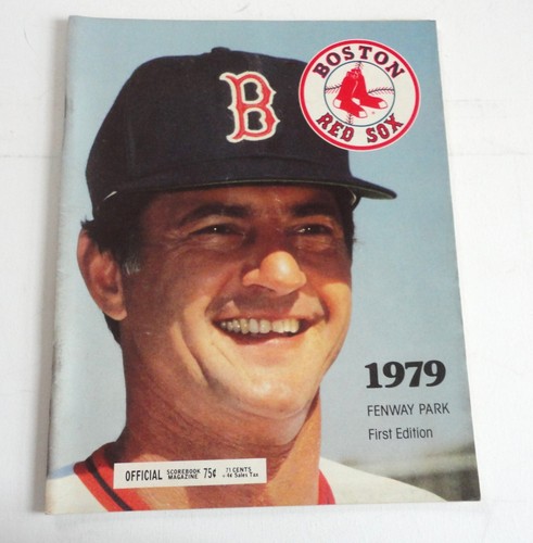 3 Vintage 1977 1978 1979 Boston Red Sox Baseball Scorebook Magazine Yastrzemski - Picture 1 of 8
