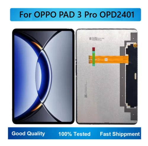 For OPPO PAD 3 Pro OPD2401 12.1" LCD Display Touch Screen Digitizer Assembly