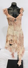 Urban Outfitters Women's UO Hyacinth Lace Midi Dress LC7 Ivory Medium NWT