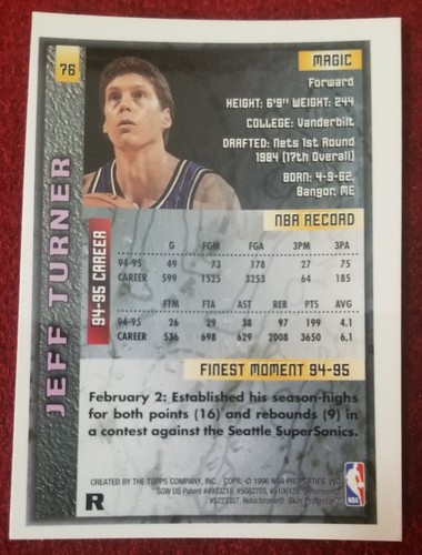 1995-96 Topps Finest & Refractor Kemp Mystery Miller Malone Hardaway - Picture 105 of 263