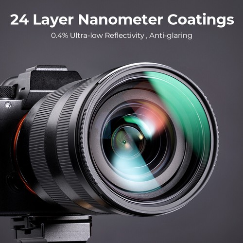 K&F Concept MCUV Protection Filter NANO Ultra-clear 49/52/55/58/62/67/72/77/82mm - Picture 31 of 102