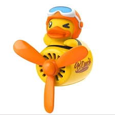 Car Air Freshener Pilot Bear Propeller plane Car Air Vent Clip Fragrance Diffuse