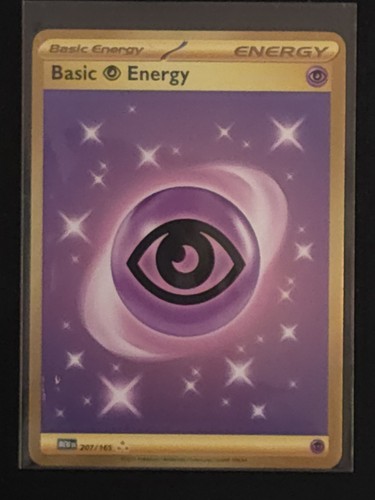 Pokémon TCG Scarlet & Violet 151 Hyper Rare Basic Psychic Energy 207/165