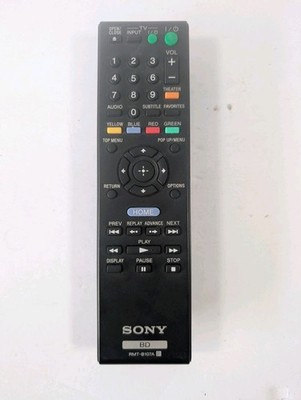 Sony RMT-B107A Factory Original Blu-Ray Player Remote BDP-BX57, BDP-S370 Working