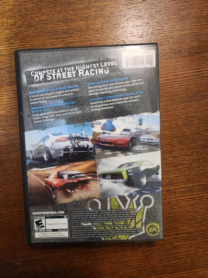 Need For Speed: Juego Prostreet PC / PROBADO - FUNCIONA Foto 2 de 4