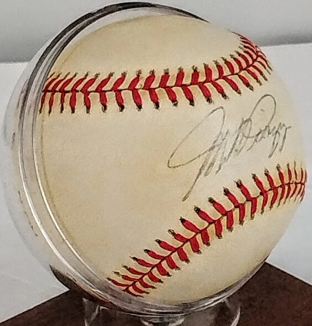 Mike Piazza Early Signed Autograph MLB Baseball LA Dodgers NY Mets ROY HOF - Image 3 of 4