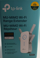 TP-Link RE650 AC2600 MU-MIMO Wi-Fi Range Extender Dual Band Gigabit Repeater