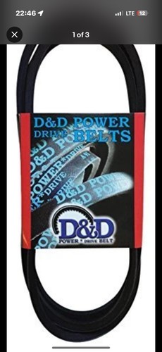 D&D DURA-PRIME PowerDrive B87 oder 5L900 5/8 x 90 Zoll Keilriemen - Bild 3 von 3