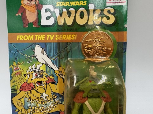 Vintage 1985 Kenner Star Wars Ewoks TV Series King Gorneesh Sealed Moc W/case - Bild 7 von 20