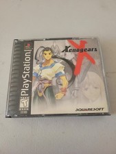Xenogears(Sony PlayStation 1,1998) PS1 Manual Wear + Registration Missing Disc 2