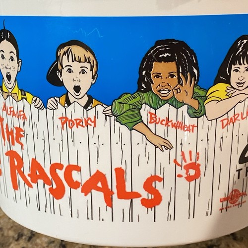 Vtg The Little Rascals AMC Theater Popcorn Bucket RARE 1994 Spanky Alfalfa Darla - Picture 15 of 21