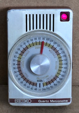 Vintage SEIKO QUARTZ METRONOME SQM-357 Tested  Works