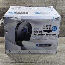 Night Owl 20 Channel DVR 2TB HD 10 Wired 4K HD Camera System CL-FT8D2-1610L