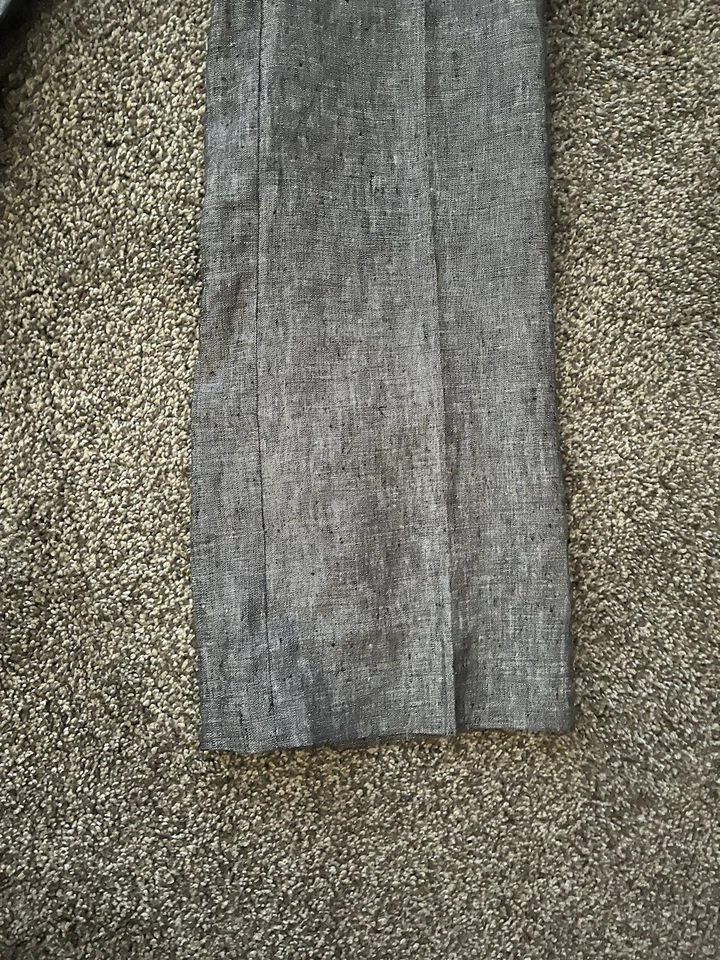 Pantalones Banana Republic Mujer Talla 2 The Martin Fit Pantalón Plisado Gris Foto 2 de 4