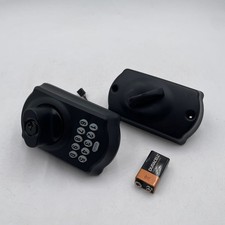 SCHLAGE BE365 CAM 622 Keypad Electronic Deadbolt, Matte Black - READ
