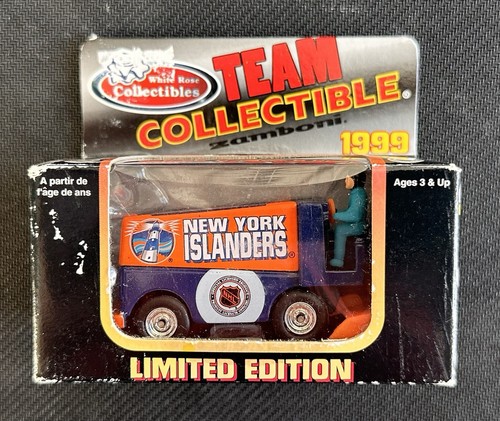 1999 NEW YORK ISLANDERS ÉDITION LIMITÉE ÉQUIPE DE COLLECTION ZAMBONI ÉCHELLE 1:50 - Photo 1/6