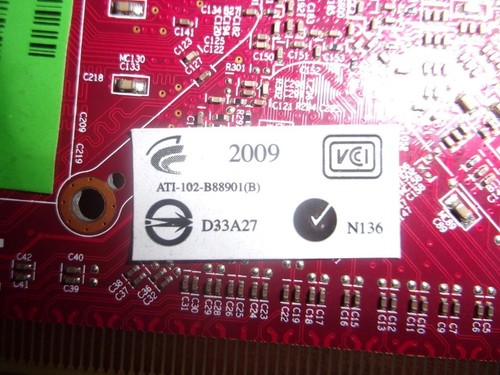 AMD RADEON HD 4550 ATI-102-B88901(B) 256MB Graphics Card PCI-E DMS-59 S-Video - Picture 4 of 4